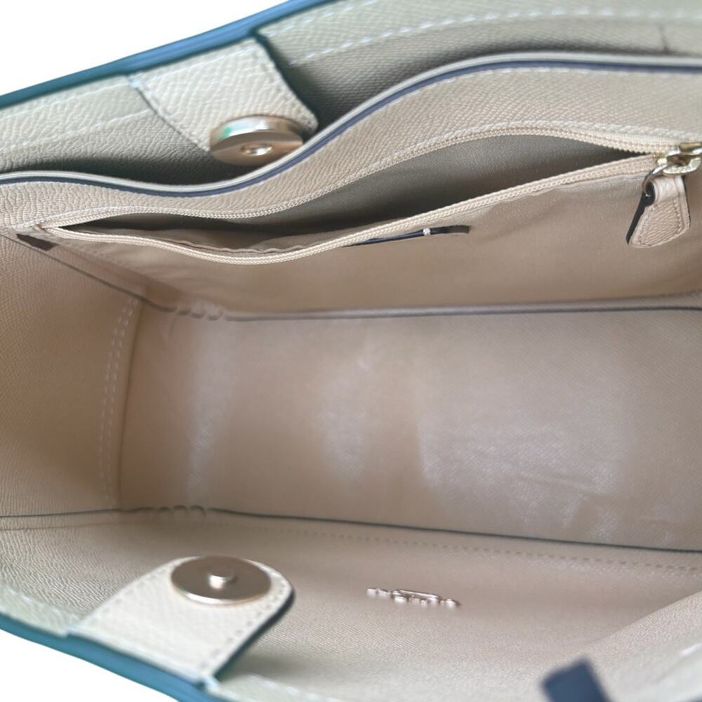 Coach Tote With Horse And Carriage Dot Print Style ✨ - Picture 5 of 10